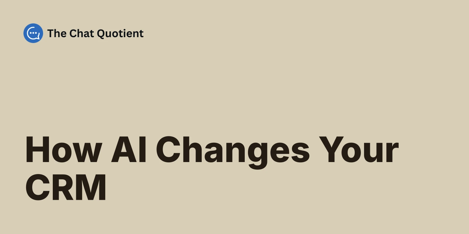 A CRM lead card being filled in by AI from a chat conversation, with a person reviewing it