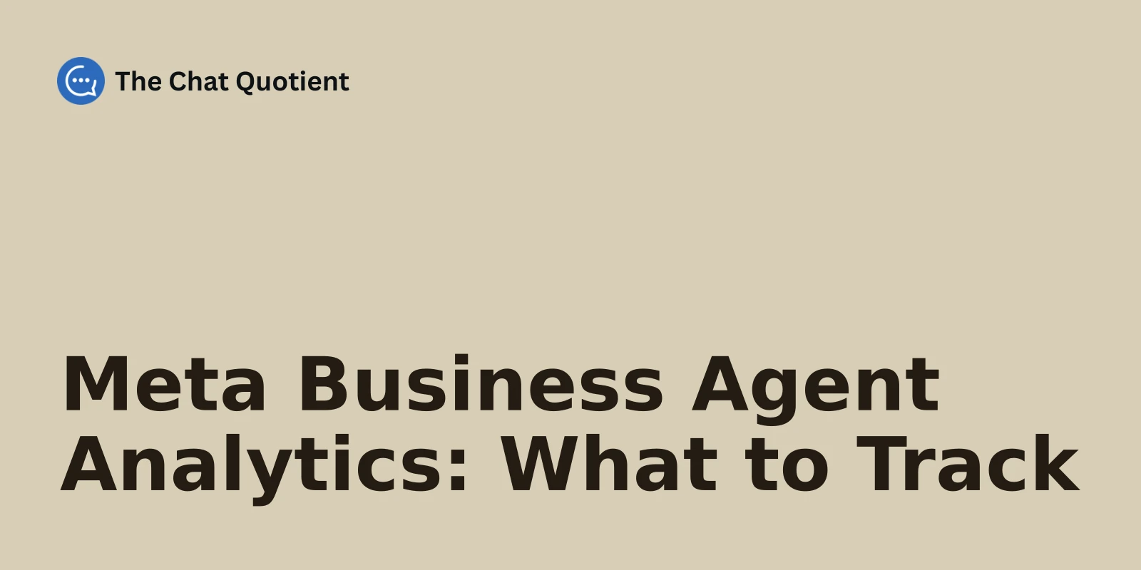 대화, 포함율, 구매 의도 지표를 표시하는 Meta Business Agent 분석 대시보드
