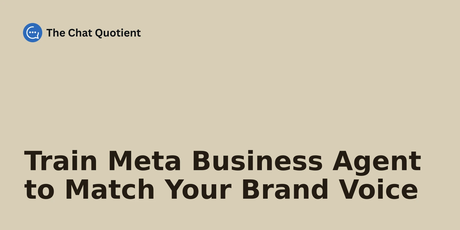 WhatsApp Business owner reviewing Meta Business Agent tone settings on a phone