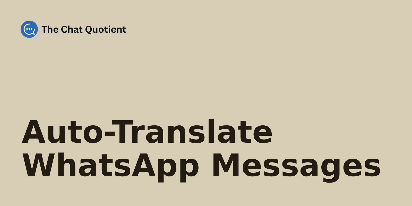 WhatsApp-Chatblase, die zwischen zwei Sprachen übersetzt wird