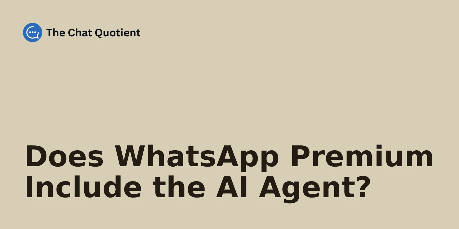 شاشة اشتراك WhatsApp Business Premium بجانب فقاعة محادثة لوكيل أعمال Meta