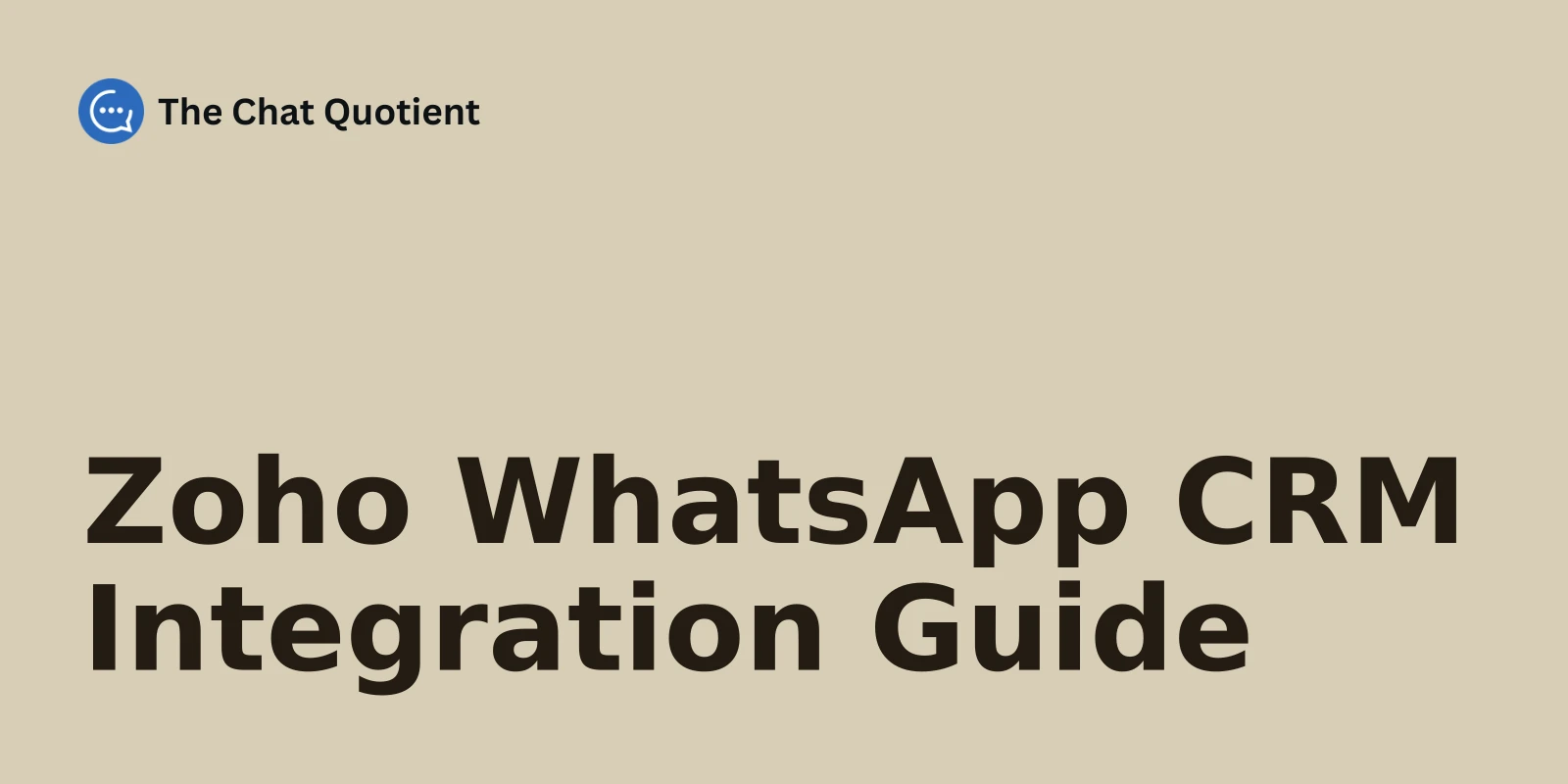 Zoho CRM interface connecting to WhatsApp, next to a standalone Chrome extension icon