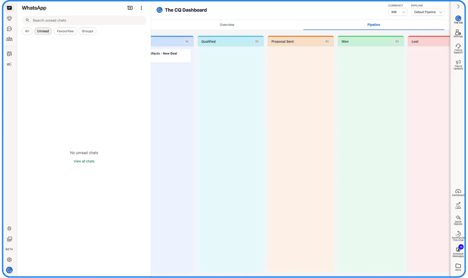 Pipeline Stages View